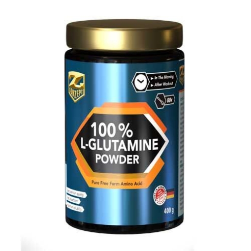 Imagem de 100% L-GLUTAMINA EM PÓ - 400G Z-KONZEPT