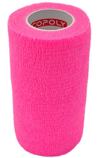 Imagem de Atadura elástica autoadesiva 10 cm - Rosa