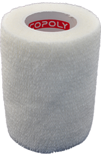 Imagem de Atadura elástica autoadesiva 7,5 cm - Branco
