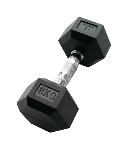 Imagem de Haltere hexagonal 8kg - Dumbbell
