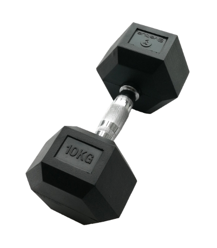 Imagem de Haltere hexagonal 10 kg - Dumbbell