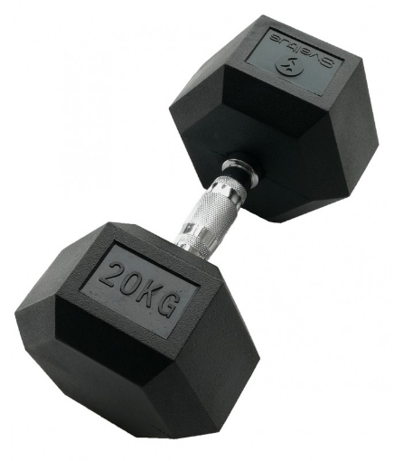 Imagem de Haltere hexagonal 20 kg - Dumbbell