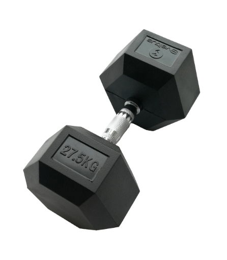 Imagem de Haltere hexagonal 27.5 kg - Dumbbell