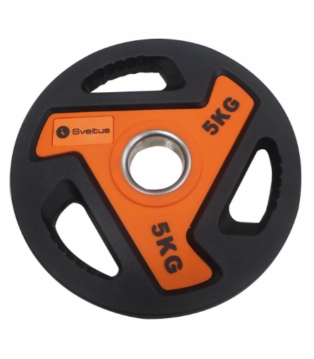 Imagem de Disco olímpico com pegas - 5kg Sveltus
