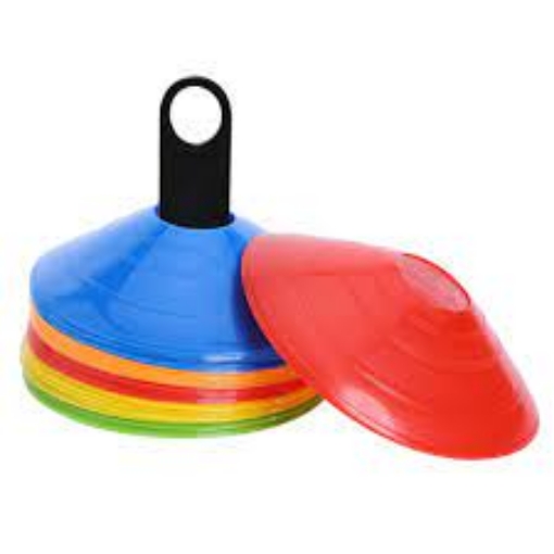 Imagem de CONJUNTO de 36 cones variados com suporte de barra - Barret