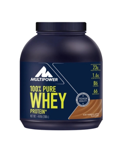 Imagem de 100% Proteína Pura de Soro de Leite - 2000g Iced Vanilla Latte