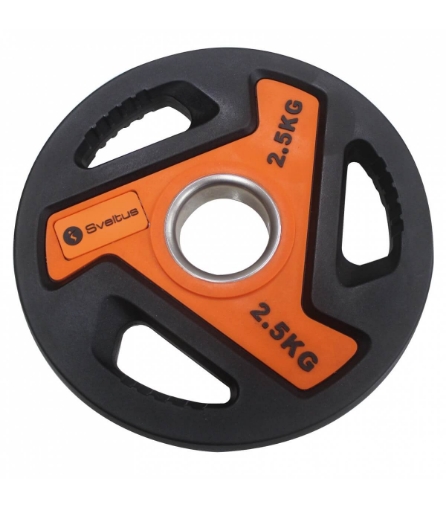 Imagem de Disco olímpico com pegas - 2.5 kg Sveltus