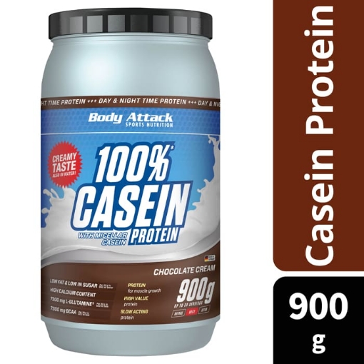 Imagem de CASEIN PROTEIN 100% - 900G CHOCOLATE BODY ATTACK