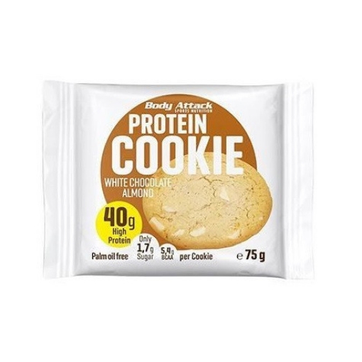 Imagem de Bolacha de Proteína - Chocolate Branco e Amêndoas 75g da Body Attack