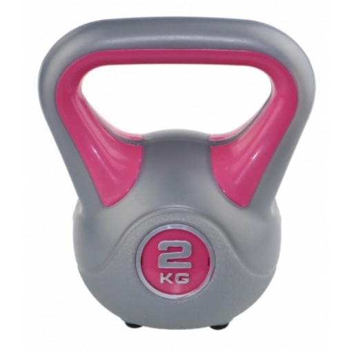 Imagem de KETTLEBELL FIT 2KG ROSA- Sveltus