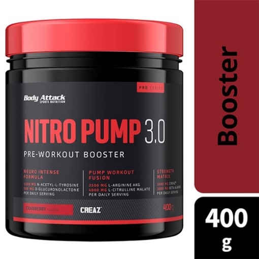 Imagem de NITRO PUMP 400G - PÊSSEGO E FRUTA DA PAIXÃO BODY ATTACK