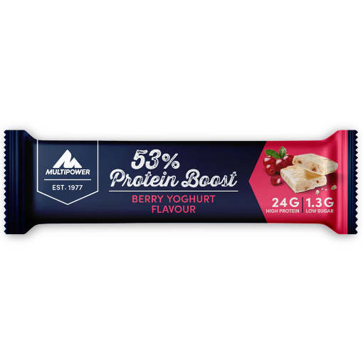 Imagem de Barrinha 53% de Proteína 45g - Iogurte de Frutos Vermelhos