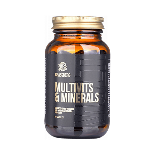 Imagem de Grassberg Multivitaminas e Minerais 60 cápsulas - Naskor