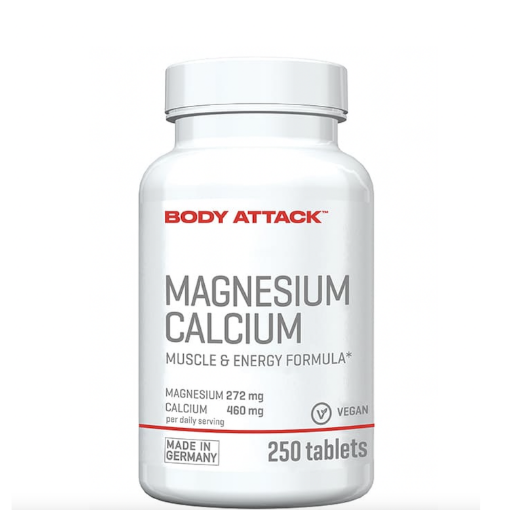 Imagem de Magnésio + Cálcio - 250 comprimidos Body Attack