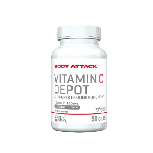 Imagem de VITAMINA C 90 CÁPSULAS - BODY ATTACK