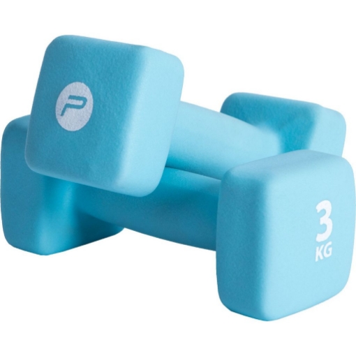 Imagem de CONJUNTO DE HALTERES DUMBELL NEOPRENE 2X3KG P2I