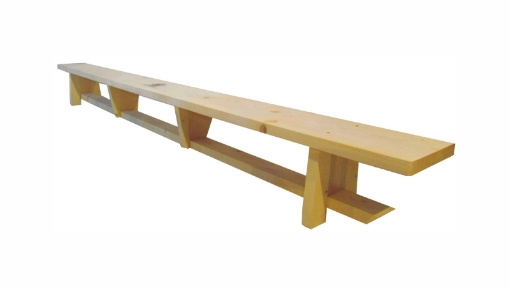 Imagem de Banco de ginástica, 300x25x30 cm