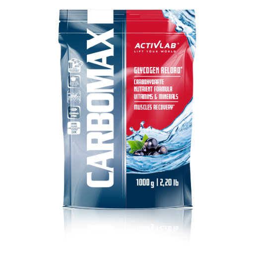 Imagem de CarboMax Energy 1000g - Groselha preta - ActivLab