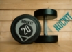 Imagem de Conjunto de 2 Halteres Redondos 20 kg - ROCKIT