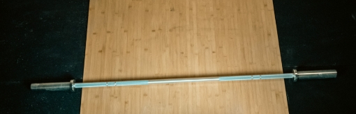 Imagem de Barra Olímpica Prateada 180 cm