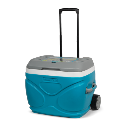 Imagem de Caixa térmica Pinnacle Prudence Roller 66 litros Azul