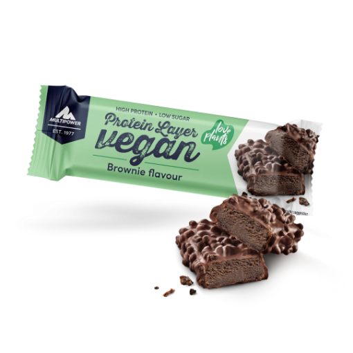 Imagem de Barra de Proteína Vegan Layer 55g - Brownie