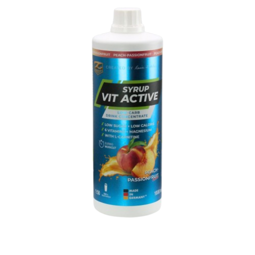 Imagem de XAROPE VITACTIVE + L-CARNITINA - 1000ML PÊSSEGO