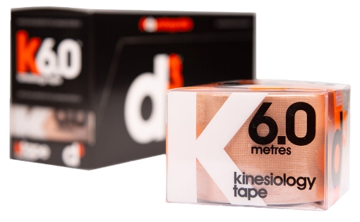Imagem de K6.0 Fita Kinesiológica Bege 5 cm x 6 m - d3Tape