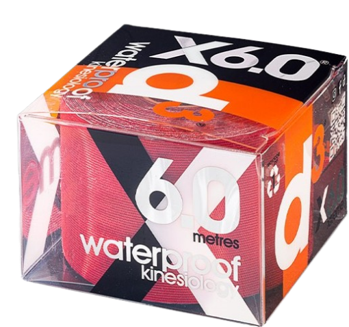Imagem de X6.0 Fita Kinesiológica Xtreme Vermelha 5 cm x 6 m - d3Tape