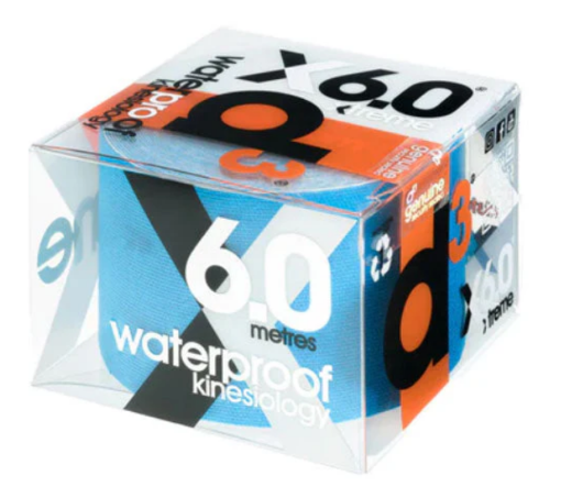 Imagem de X6.0 Fita Kinesiológica Ice Blue 5 cm x 6 m - d3Tape