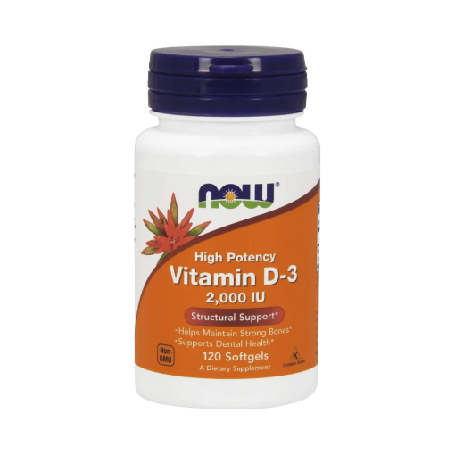 Imagem de Vitamina D3 2000UI (120 cápsulas) - Naskor