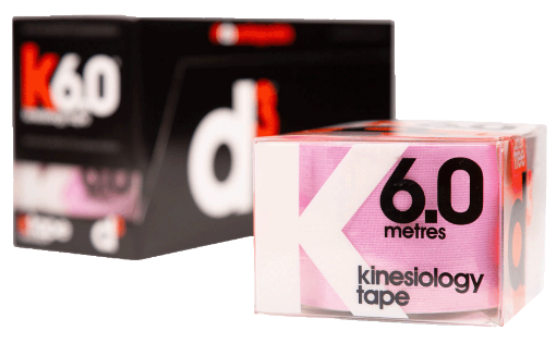 Imagem de K6.0 Fita Cinesiológica Candy Rosa 5cm x 6m - d3Tape