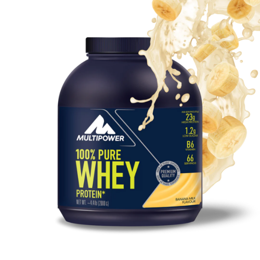 Imagem de 100% Proteína Pura de Soro - 2000 g - Leite de Banana MPower