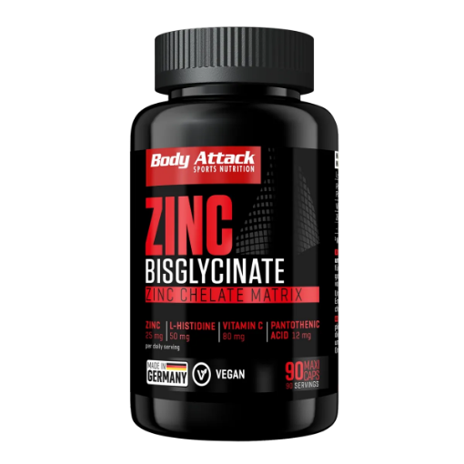 Imagem de Zinc Bisglycinate  (90 Caps) Body Attack