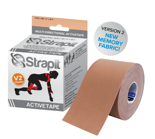 Imagem de Strapit ACTIVETAPE 5 cm x 5 m – Bege