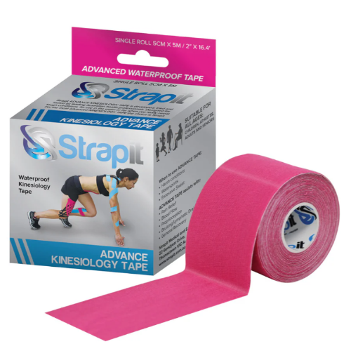 Imagem de Fita Kinesiológica Advance 5cm x 5m Rosa – Strapit