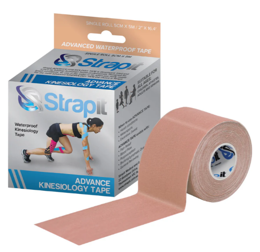 Imagem de Fita Kinesiológica Advance 5cm x 5m Bege – Strapit