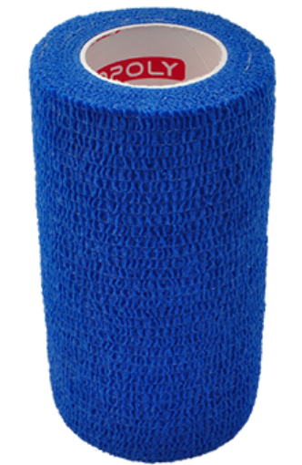Imagem de Ligadura elástica autoaderente 10 cm – Azul-claro