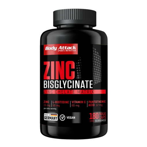 Imagem de Zinc Bisglycinate  (180 Caps) Body Attack