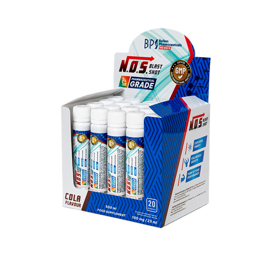 Imagem de NOS Blast (L-Arginina + L-Citrulina + Beta-alanina) Shot 20×25 ml