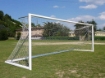 Imagem de Baliza de futebol móvel em alumínio 7,32 × 2,44 m com rede incluída — VI 5900
