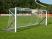 Imagem de Baliza de futebol móvel em alumínio 6 × 2 m — Estrutura dobrável com rede incluída — VI 5911
