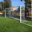 Imagem de Baliza de futebol fixa em alumínio 5 × 2 m com rede incluída — VI 5922