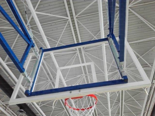 Imagem de Panou Baschet plexiglas 180x105 cm cu cadru din otel 