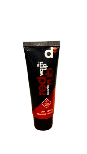 Imagem de Creme aquecedor Red Rub 60ml - D3Tape