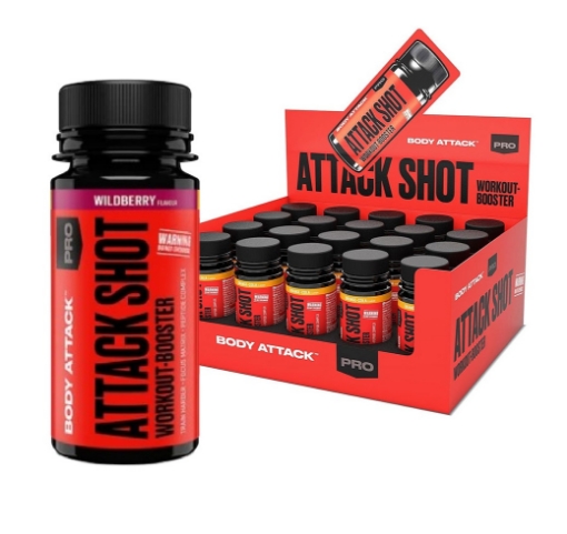 Imagem de ATTACK SHOTS 20 x 60ml - Wildberry