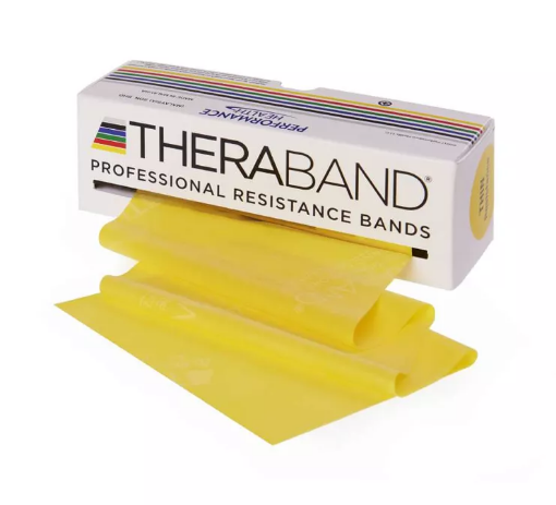Imagem de Banda elástica THERA-BAND® Thin 1.3kg - Amarelo
