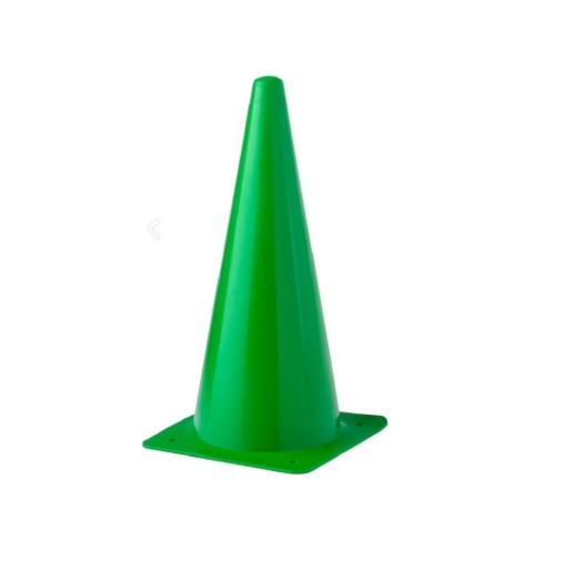 Imagem de Cone de Treinamento em Plástico 38cm - Verde 