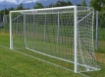 Imagem de Baliza de futebol móvel em alumínio 6 × 2 m — Ø80 mm com rede incluída — VI 6033