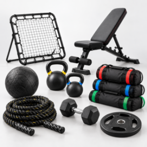 Imagem para a categoria Equipamentos e acessórios de fitness novos